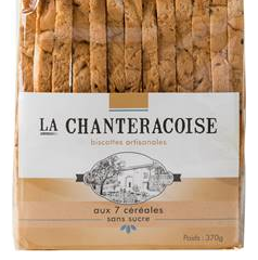 Biscottes 7 céréales la Chanteracoise – la Fromagerie Vanséenne crémerie  artisanale
