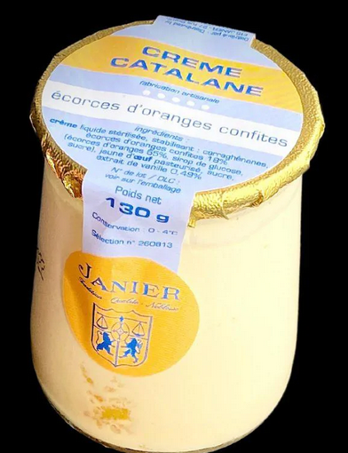 Crème liquide (œufs, fromages et produits laitiers)